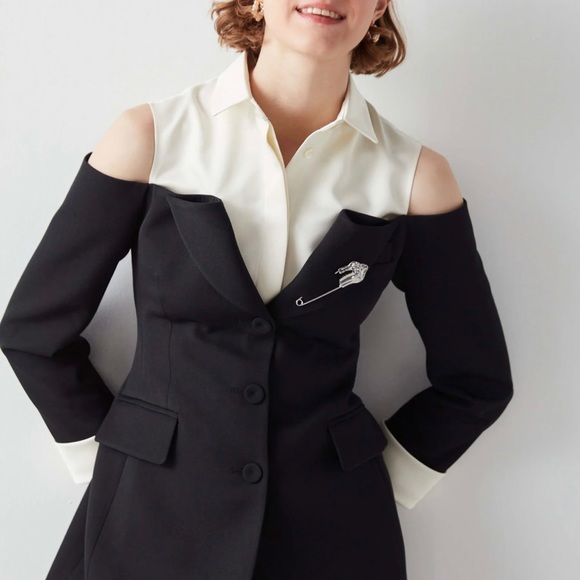 Ipekyol blazer dress designer limited edition bloggers fav same size 40/42 - Picture 7 of 10